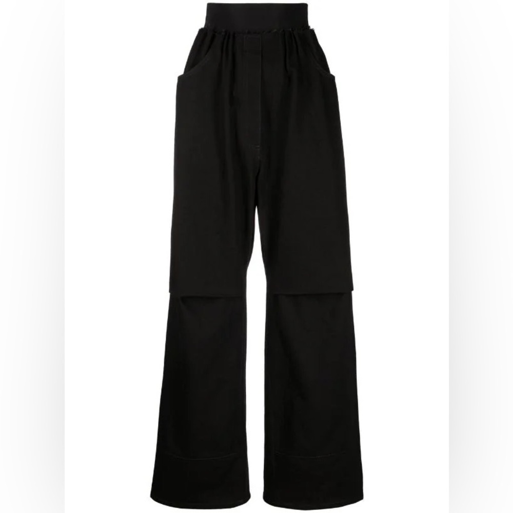 Raf Simons High Rise Wide Leg Jeans Cotton Pants Size 44 (AW22) - Picture 4 of 16